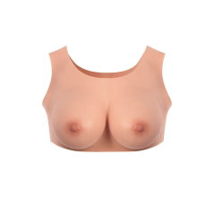 Buste seins réaliste couleur peau claire Taille S Bonnet C